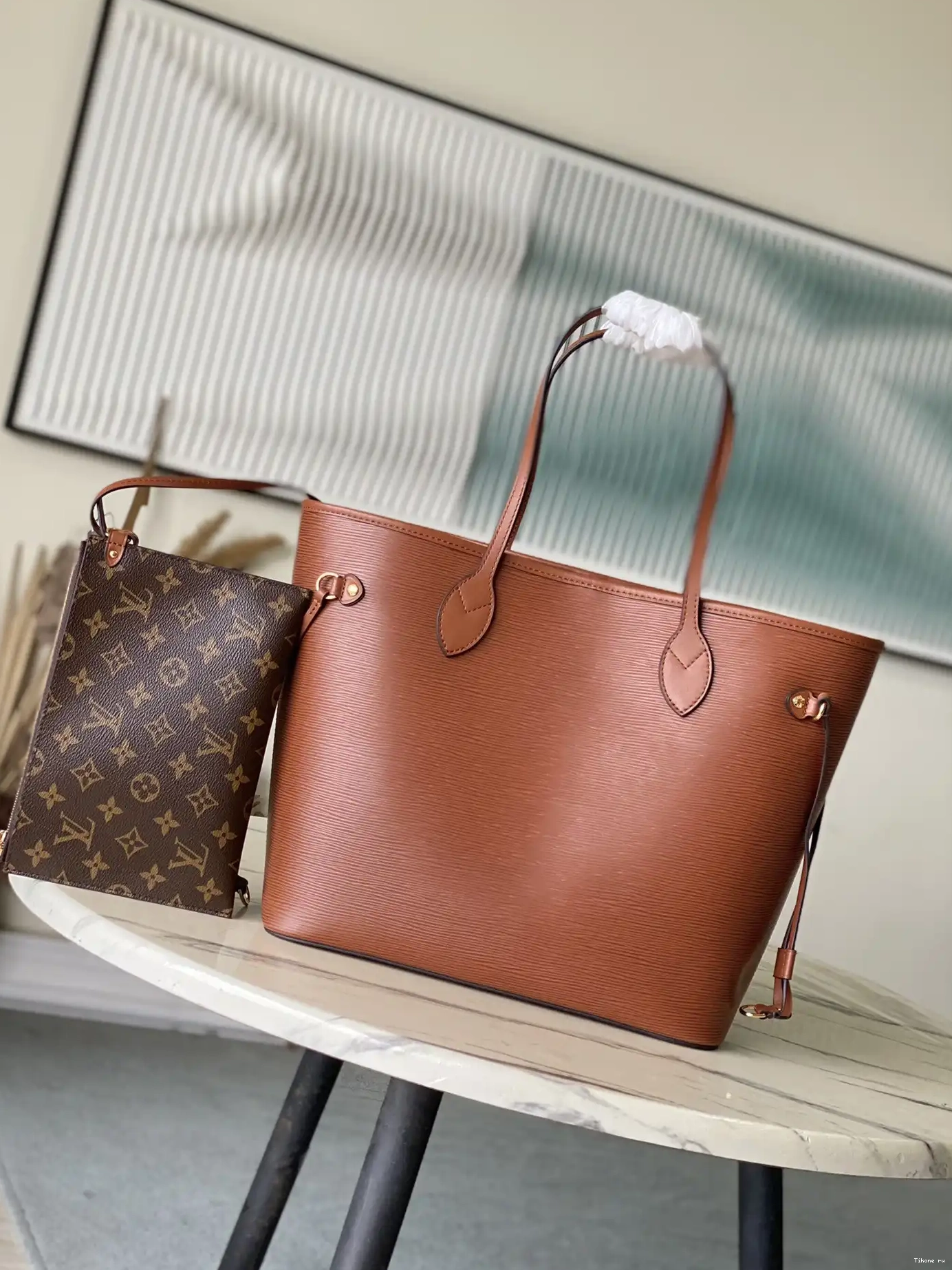 Affordable MM-31*28*14cm NEVERFULL VUITTON LOUIS 0630